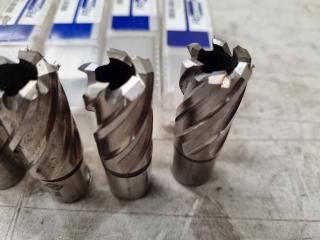 4x Annular Cutters by FE Power Tools, 20mm and 22mm