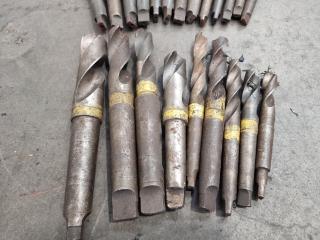 Assortment of (30) Morse Taper Drill Shanks