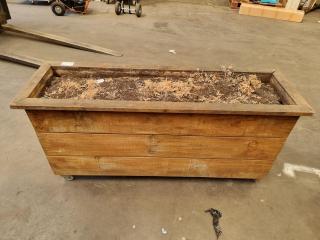 Mobile Wooden Planter Box