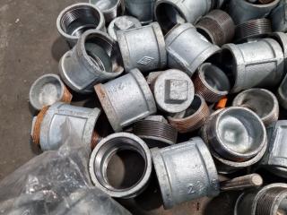 Assorted Pipe Fittings, Couplings