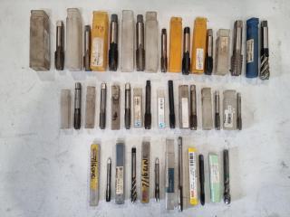 Large Assortment of 23 HSS Pipe Tapers