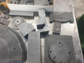 Large Lot of Graphite Blocks