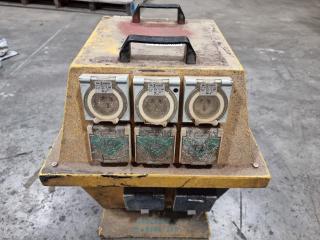 Industrial 3 Phase Power Box