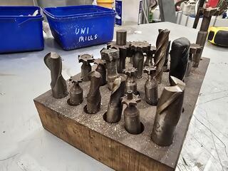Tray of Milling Cutters 