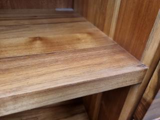 All Wood Side Cabinet / Drawer Unit