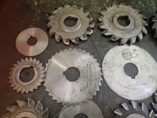 Large Lot of Milling Machine Blades 