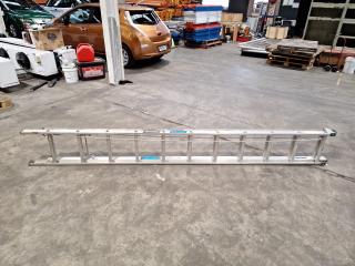 Easy Access 150KG 5.8M Aluminum Extension Ladder