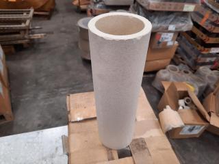 9 x Cast Metal Services Cooinda Ceramic Tubes (70x300mm)