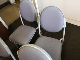 Round Table w/ 4x Chairs for Office or Home