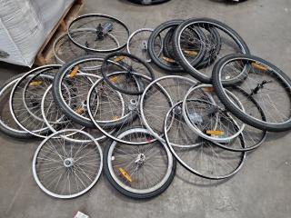 20x Assorted Bike Wheels