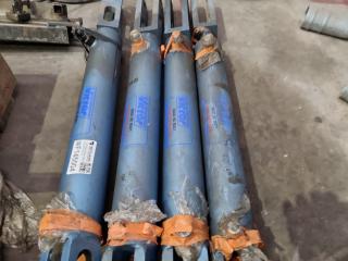 4x Hydraulic Cylinders by Victor