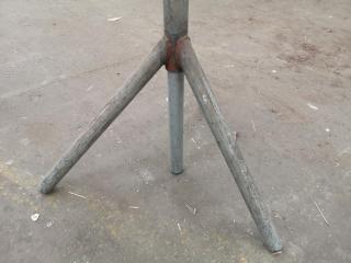 Adjustable Workshop Material Support Roller Stand