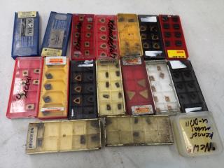 Assorted Partial Cases of Mill Cutter Inserts