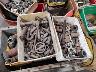 Assorted Vintage Industrial Parts, Components, Fastening Hardware & More