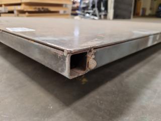 Reinforced Steel Workbench Work Table Top Assembly