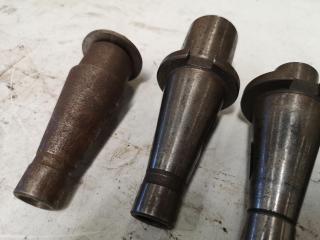 5x Assorted NT40 Type Mill Tool Holders