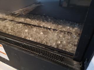 Heat & Glo In Wall Propane Gas Glass Stone Fireplace