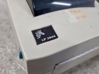 2x Zebra Direct Thermal Label Printers