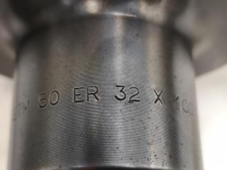 Milling Tool Holder ETM 50 ER 32X100 w/ Attachment