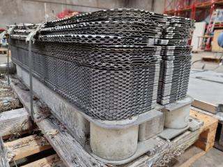 APV Industrial Plate Heat Exchanger N35 Components + Extra Plates