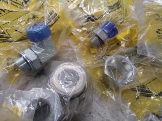 Assorted Lot of Industrial Hydraulic Fittings