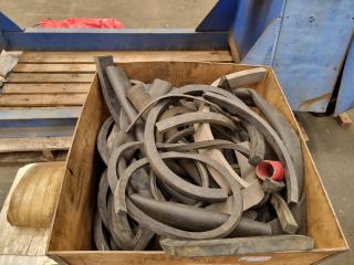 Large Crate of Gaskets and Pipe Insulation