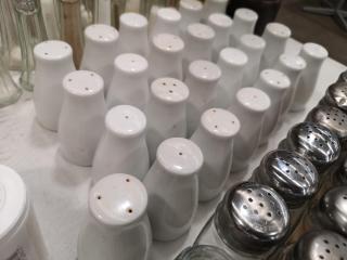 Assorted Salt & Pepper Shakers & Grinders, Bulk Lot