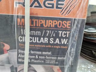Evolution Rage Corded 185mm TCT Circular Saw