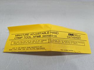 DMC Miniature Adjustable Hand Crimp Tool (M22520/2-01)
