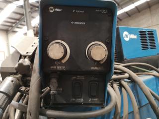 Miller DeltaWeld 650 CY50 Welder w/ Wire Feeder & Cooling Unit