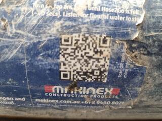 Makinex Hose 2 Go Pressurisrd Water Supply Tank