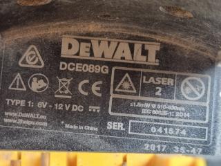 DeWalt XR 10.8V Green Cross Line Laser Kit