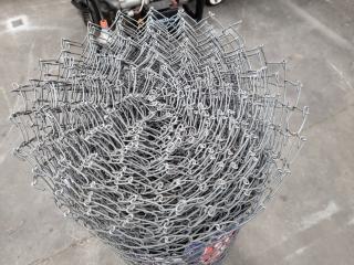 Roll of Hurricane Chain Link Fencing, 770mm x 30m