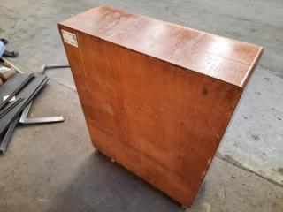 3 Shelf Wooden Cabinet