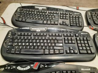 Assortment of Keyboards and Mouse