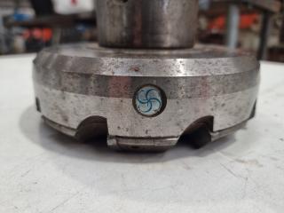 Tool Holder with Face Mill Attached