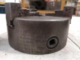 155mm Dia 3-Jaw Lathe Chuck w/ Spare Jaws