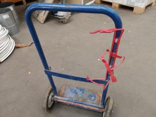 Mobile Welding Bottle Trolley, Faulty Wheels