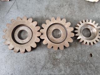 3 x Gear Shaper Cutters 