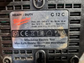 Milwaukee M12 Li-Ion Battery Charger C12C