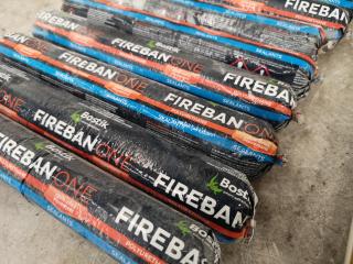 8x Bostik Fireban One Polyurethane Sealant & More