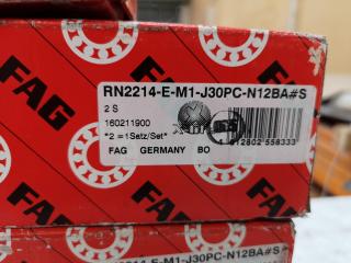 14x Fag Schaeffler Roller Bearings type RN2214-E-M1