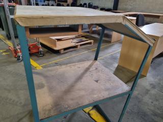 Workshop Table Shelf Unit