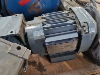 Pallet of Assorted Electric Motors and Nordson Applicator