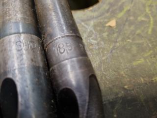 23x Morse Taper No.2 & No.1 Drills, Metric Sizes