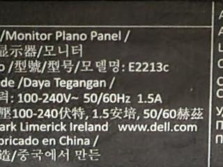 6x Dell 22" LED Monitors