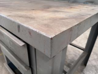 Heavy Duty Steel Workbench