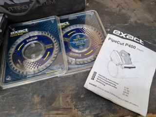 Exact PipeCut P400 Plastic Pipe Cutting & Beveling Saw