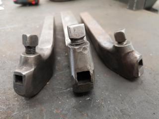 3x Vintage Lathe Turning Tools