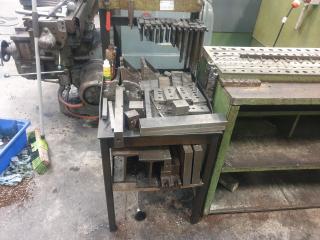 Steel Workbench of Mill Accessories